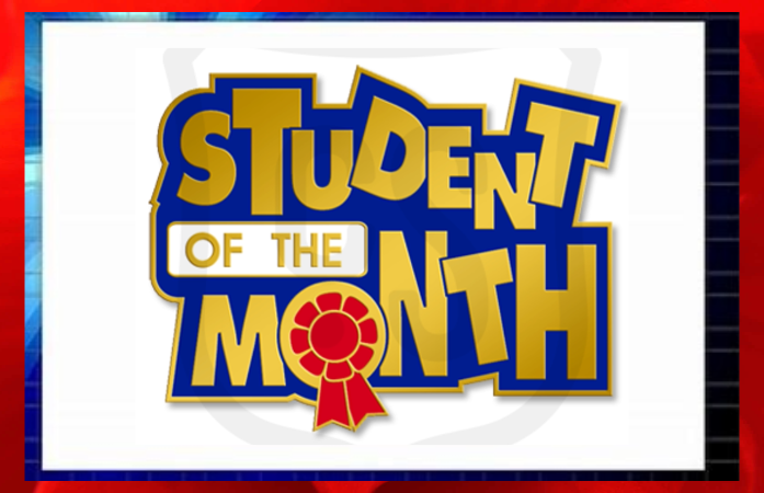  student of the month pin